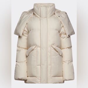 NWT Halfdays Women Wheeler Parka, relaxed fit, adjustable drawcord, thigh-length